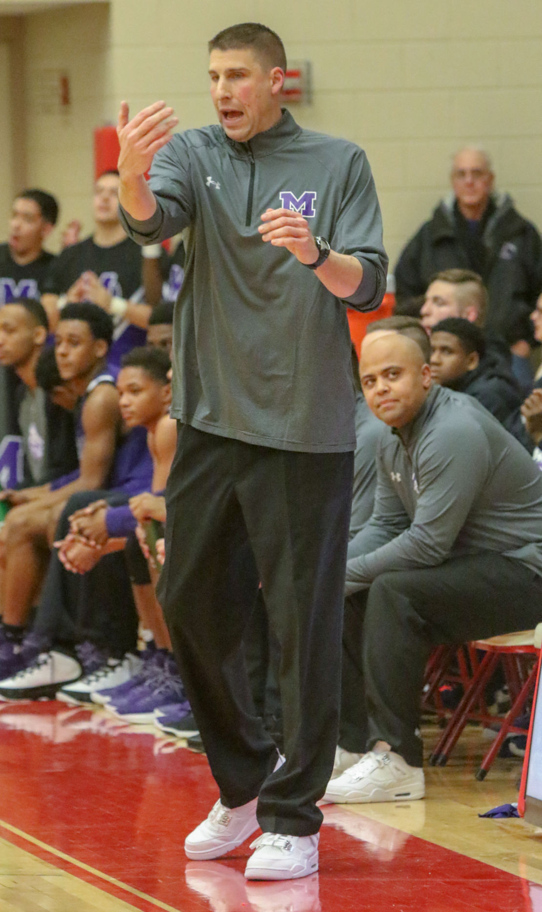 Merrillville at Crown Point boys basketball